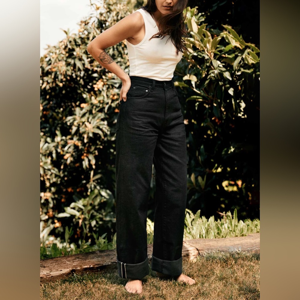 imogene + willie catherine black selvage rinse